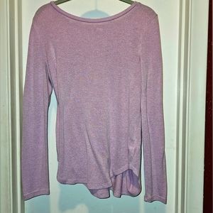Old Navy Female long-sleeved pink tunic size Medium